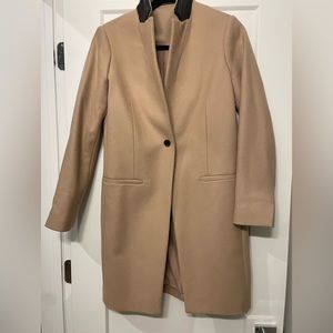 All Saints Leni Wool Blend Coat